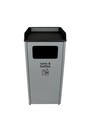 COURTSIDE Recycling Container with Tray 32 Gal