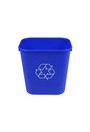 Contenant simple intérieur de déchets ou recyclage, 3,5 gal