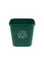 Contenant simple intérieur de déchets ou recyclage, 3,5 gal