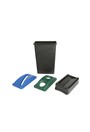 Indoor Slim Waste Container 23 gal