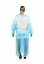 Blouse d'isolation de grade médical en polypropylène, Grand format