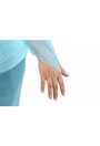 Blouse d'isolation de grade médical en polypropylène, Grand format