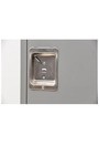 Steel Locker with a durable finish, Knocked Down