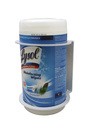 Support mural pour petite bouteille de lingettes désinfectantes