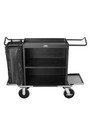 Chariot de ménage double à 2 tablettes Rubbermaid 9T62