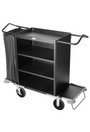 Chariot de ménage double à 4 tablettes Rubbermaid 9T63