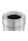 CROWNE Aluminium Decorative Waste Container  30 gal