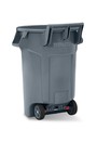 2131929 BRUTE Round Waste Container with Wheels 44 gal