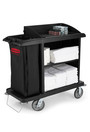 Chariot de ménage simple à 3 tablettes 6190, 6192 Compact
