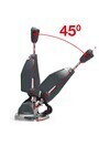 244NX Micro cordless scrubber with poly scrub brush