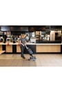 244NX Micro cordless scrubber with poly scrub brush