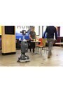244NX Micro cordless scrubber with poly scrub brush
