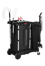 Chariot de concierge verrouillable Turndown
