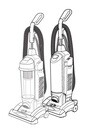 Upright Vacuum FORCE QuietClean SC5713D