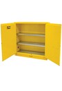 Armoire pour produits inflammables avec porte manuelle