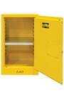 Armoire pour produits inflammables avec porte manuelle