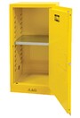Armoire pour produits inflammables avec porte manuelle