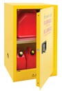 Armoire pour produits inflammables avec porte manuelle