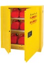 Armoire pour produits inflammables avec porte manuelle