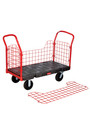 Chariot de manutention avec panneaux latéraux Rubbermaid 4487