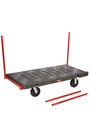 Handling Cart with Removable Corner Posts Rubbermaid 4481