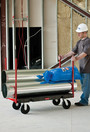Handling Cart with Removable Corner Posts Rubbermaid 4481
