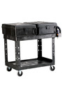 Chariot utilitaire à 2 tablettes plates 26" x 44" Rubbermaid 4525