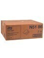 N5186 Tork Universal, Serviettes de table brunes, 12 x 250 feuilles