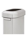 REFINE Poubelle en acier inoxydable 15 gal