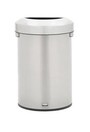 REFINE Poubelle en acier inoxydable 16 gal
