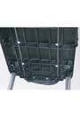 Audio-Visual Cart for 24" T.V., 3-Shelf & 4" Casters