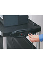 Audio-Visual Cart for 24" T.V., 3-Shelf & 4" Casters