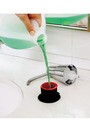 Distributeur manuel de comptoir pour savon à mains en mousse