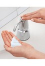 Distributeur manuel de comptoir pour savon à mains en mousse