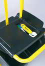 Chariot de manutention à plateforme Rubbermaid 9T50 StockMate