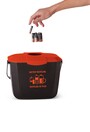 Corbeille de recyclage pour batteries usagées 2 gal