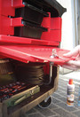 Working Cart with Storage Bin Rubbermaid 6180