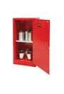 Armoire de rangement pour peintures et encres avec porte manuelle