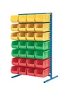 Supports fixes bleus pour contenants