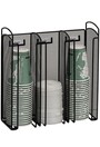 Organisateur pour verres et couvercles Onyx