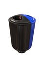 TULIA Station de recyclage double 70L