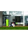 Contemporary Rain Barrel with Pot Holder 350 Liters