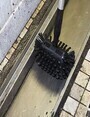 Brosse de réservoir en soie, fibre moyen