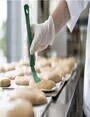 UTS Brush with Flexible and Soft Bristles for Food Services