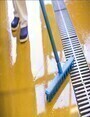 Brosse à circulation d'eau, ferme, 16"