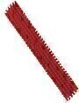 Deck and Wall Scrub Brush with Stiff Bristles 19"