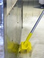 Manche de balai, grattoirs et racloirs en aluminium de 51"