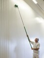 Manche télescopique pour service alimentaire, 62" a 113"