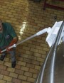 Manche télescopique pour service alimentaire, 62" a 113"