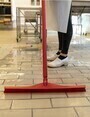 Racloir à plancher simple Ultra Hygienic avec lame de caoutchouc